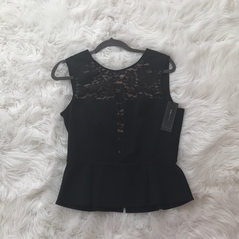 BcbgMaxazria Brand new peplum shirt